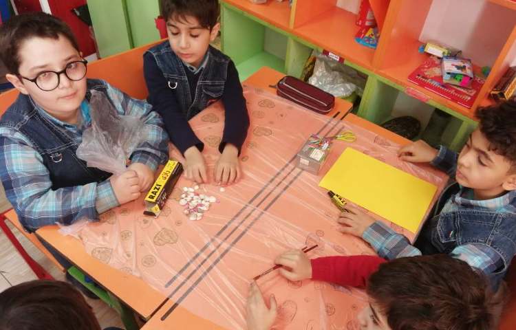 :هفته علوم، پروژه مهارتی تابلو سنگی 5