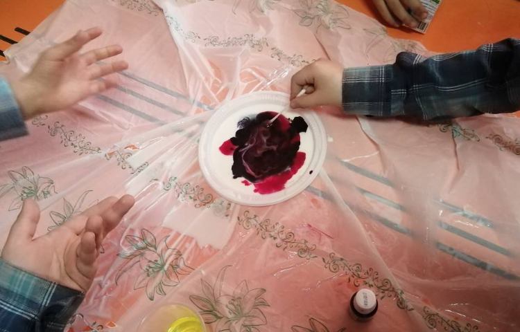 :هفته علوم، پروژه هنری، بازی رنگ ها 4