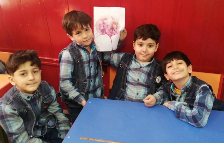 :هفته علوم، پروژه هنری، بازی رنگ ها