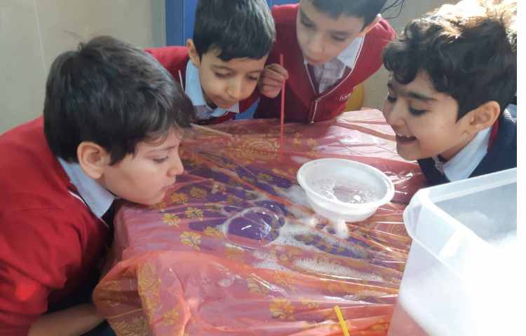 هفته ملی علوم،حباب بازی،ساخت حباب 3