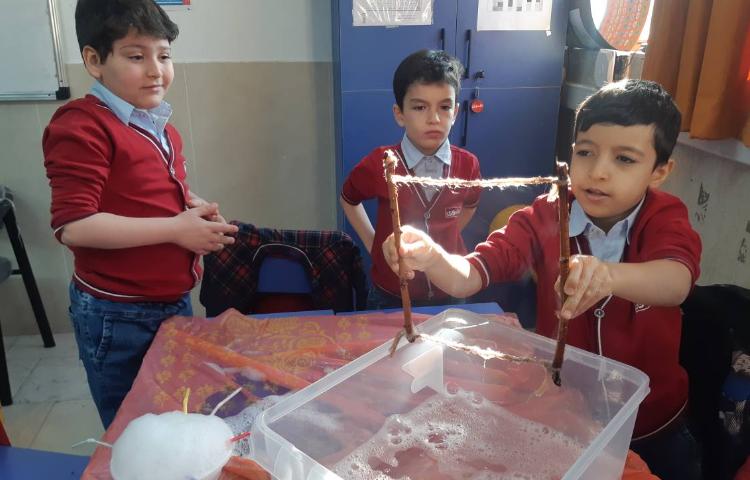 هفته ملی علوم،حباب بازی،ساخت حباب 7