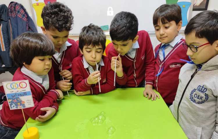 هفته ملی علوم حباب بازی 1