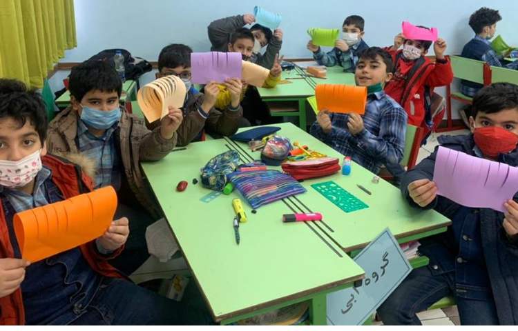 هفته ملی علوم دانش آموزان سوم دبستان علوی 11