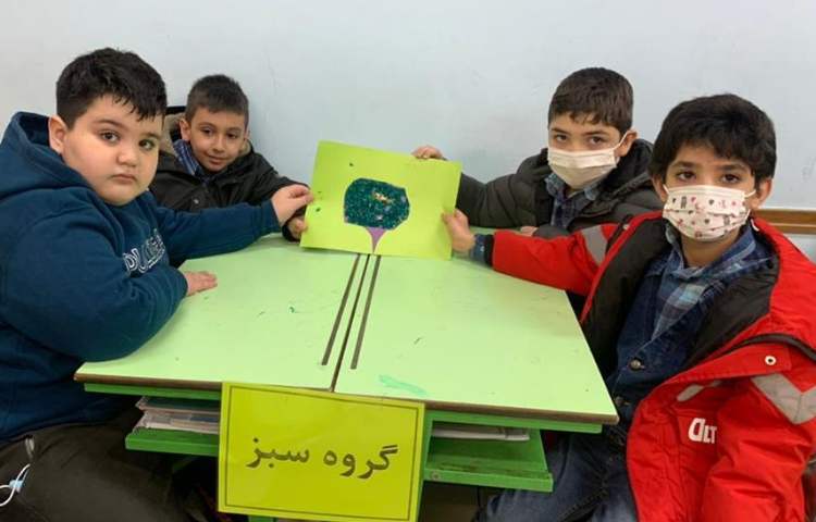 هفته ملی علوم دانش آموزان سوم دبستان علوی 4