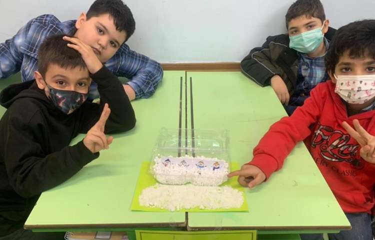 هفته ملی علوم دانش آموزان سوم دبستان 2