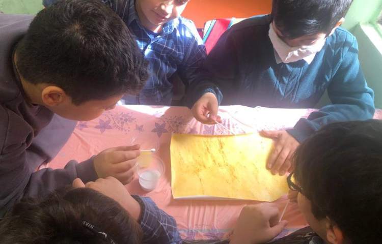 هفته ملی علوم پایه چهارم دبستان علوی 13