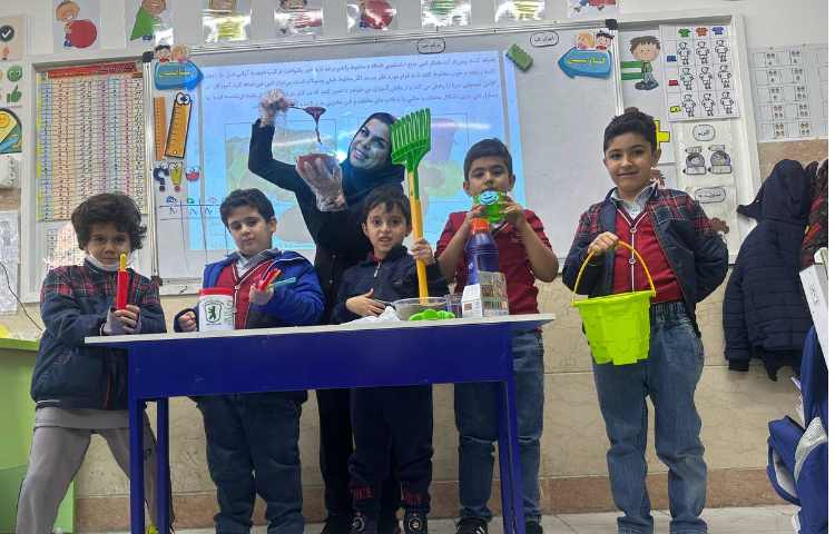 هفته ملی علوم پروژه ساحل شنی 2