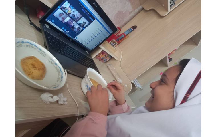 هفته ملی علوم، پژوهش :سیب زمینی چروکیده ...دختر خوبم ریحانه زین العابدین