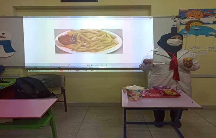 هفته ی علوم" سیب زمینی چروکیده" 2