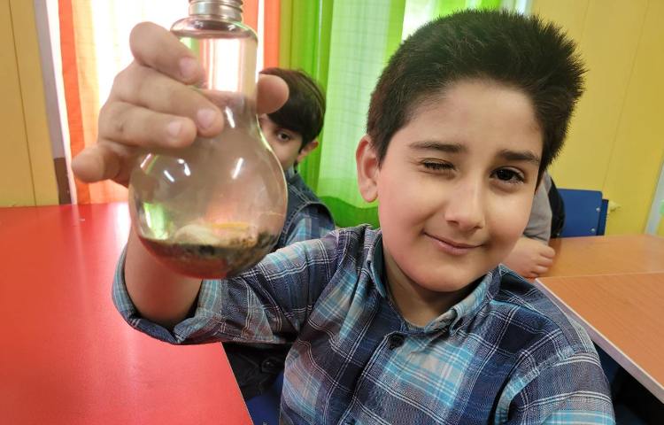 :هفته ی علوم، عکس های منتخب پروژه های "کرم خاکی، شهر خوراکی ها، تابلو سنگی_صدفی و حیوانات خانگی 4