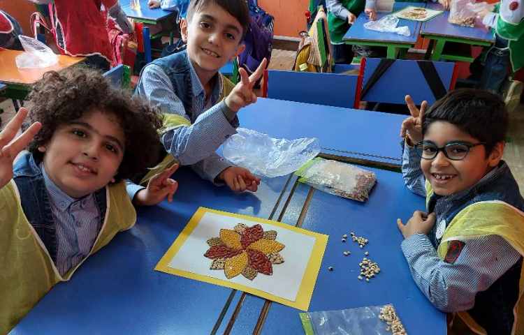 هفته‌ی علوم موضوع: تابلوی حبوبات 1