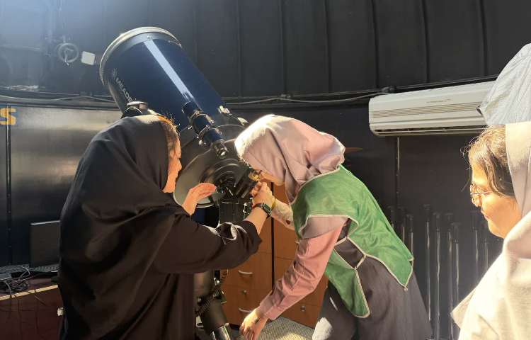 هفته ی علوم و اردوی رصد خانه 34