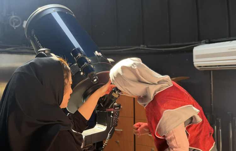 هفته ی علوم و اردوی رصد خانه 35