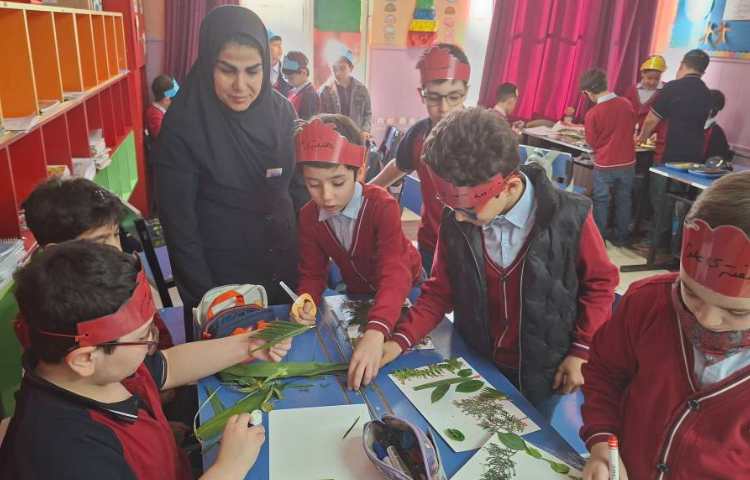 هفته ی ملی علوم برگ و خلاقیت 4