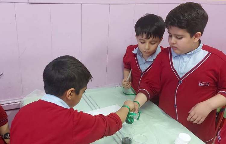 هفته ی ملی علوم قطره های رنگی 3