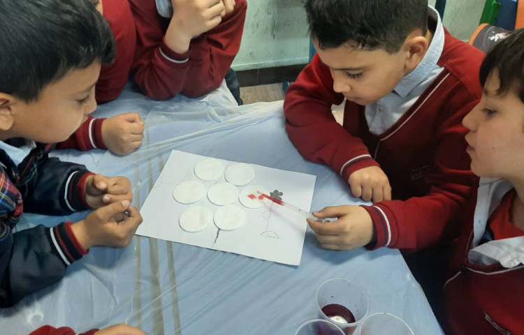 هفته ی ملی علوم قطره های رنگی 4