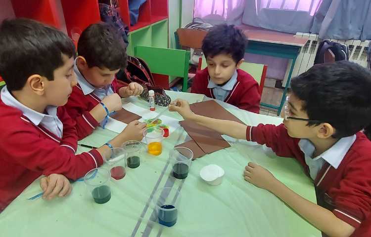 هفته ی ملی علوم قطره های رنگی 5