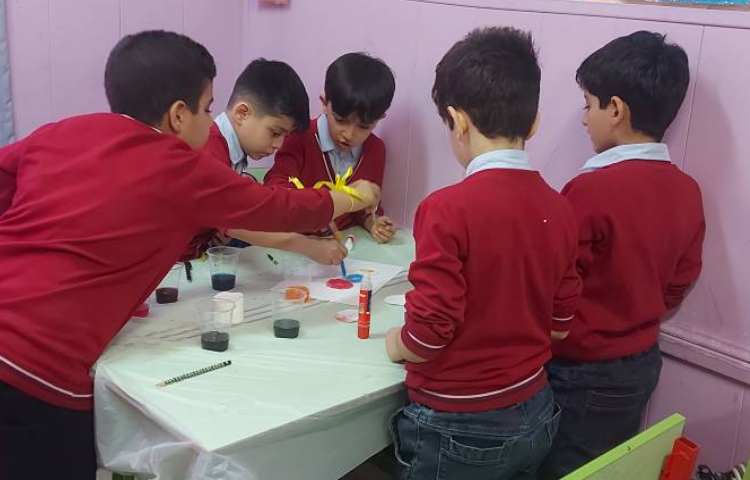 هفته ی ملی علوم قطره های رنگی 6