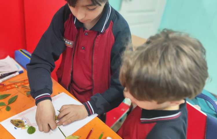 هفته ی ملی علوم پروژه ی برگ و خلاقیت 6
