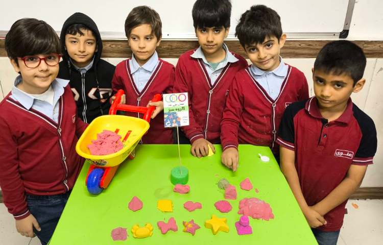 هفنه ی علوم - آزمایش ساحل شنی 3