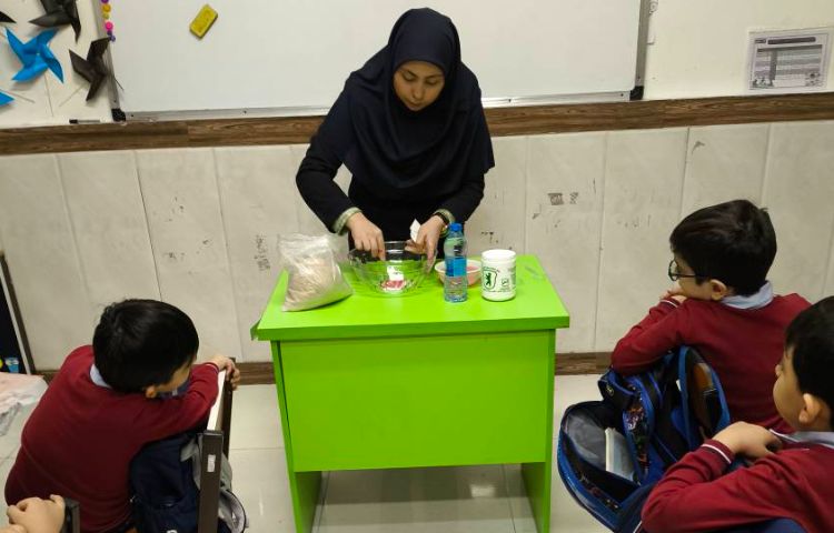 هفنه ی علوم - آزمایش ساحل شنی