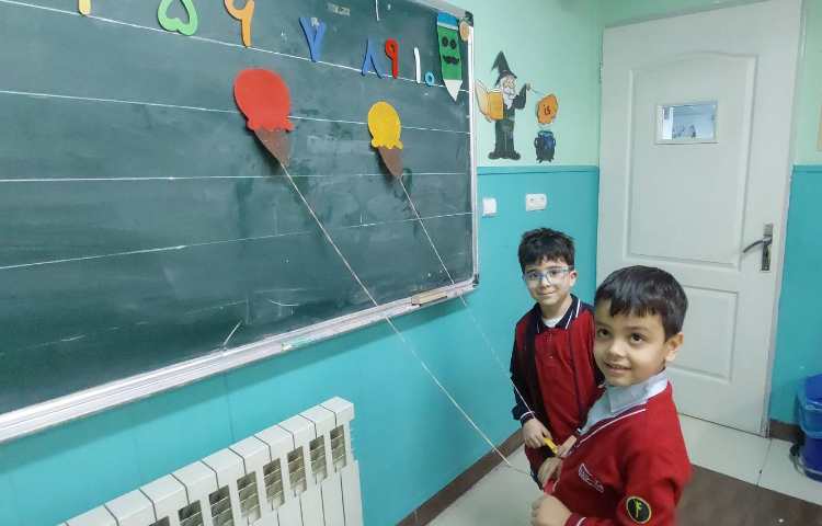 هماهنگی بین چشم ودست 3