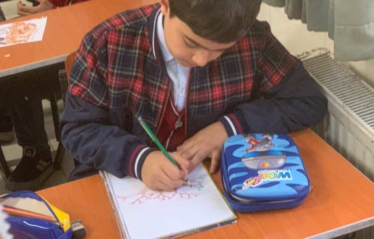 هنر-اموزش کلاژ درخت 2