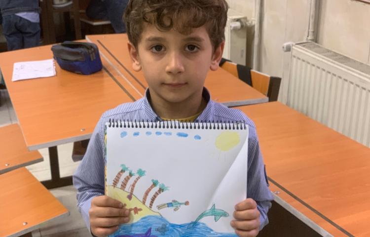 هنر-تصور کردن و نقاشی کشیدن با موضوع ساحل 2