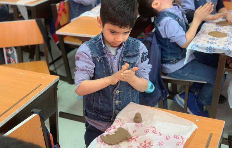 هنر-جلسه اول سفال 1