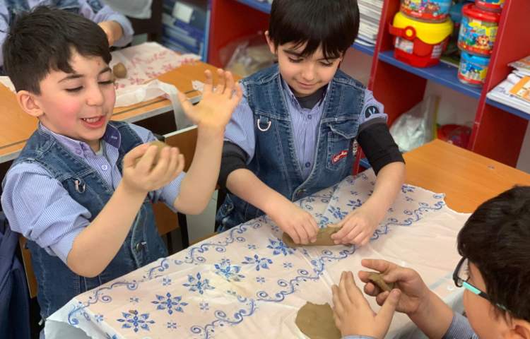 هنر-جلسه اول سفال 3