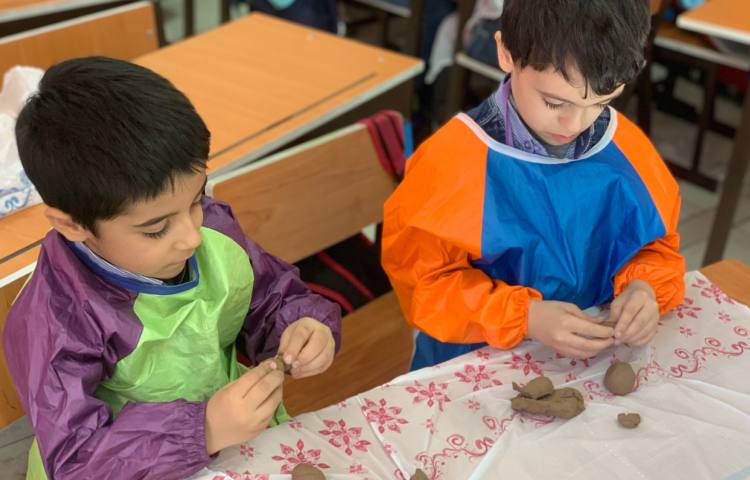 هنر-جلسه اول سفال 4