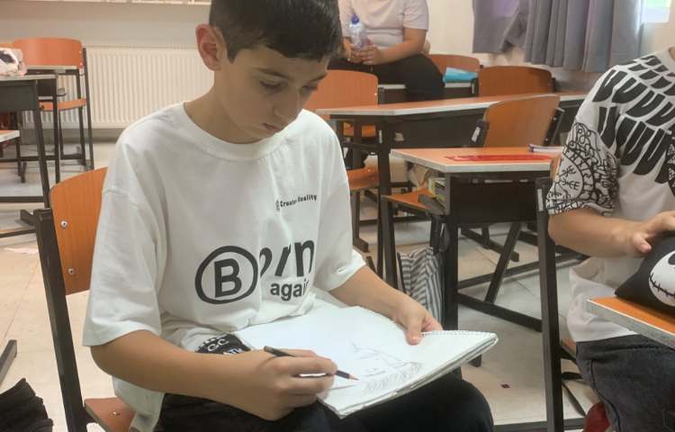 هنر-جلسه اول طراحی اجسام بی جان 1