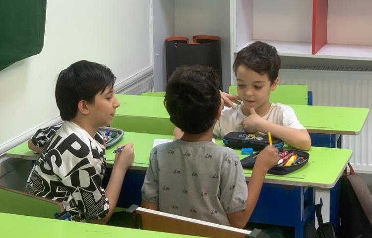 هنر-جلسه اول کار گروهی طبیعت 1