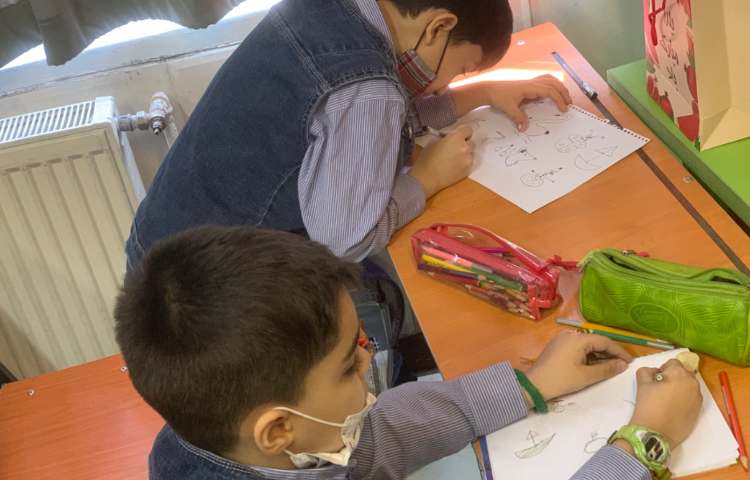 هنر-نقاشی با اعداد انگلیسی 2