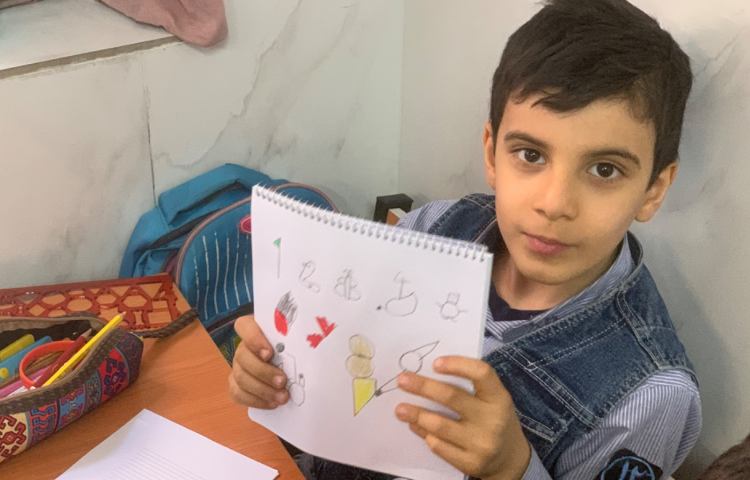 هنر-نقاشی با کمک اعداد انگلیسی 1