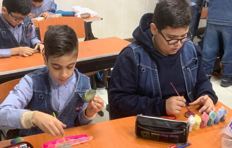 هنر-نقاشی روی سنگ 1