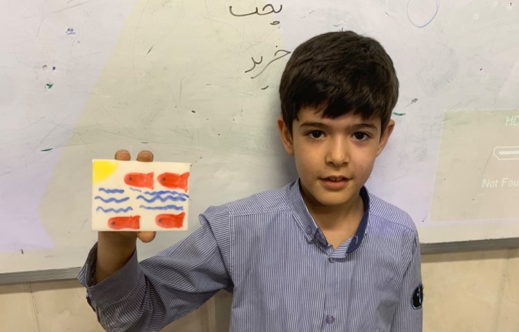 هنر-نقاشی روی سنگ 3