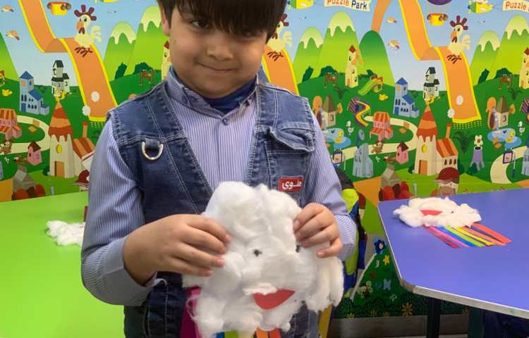 هنر-کاردستی رنگین کمان 1