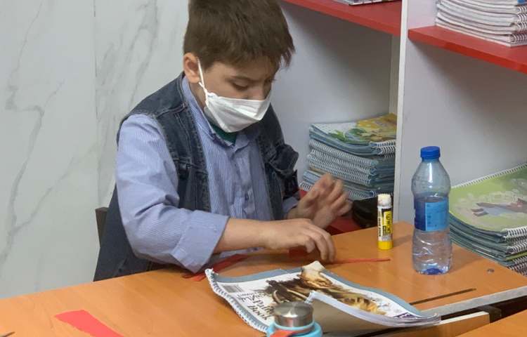 هنر-کاردستی رنگین کمان 1