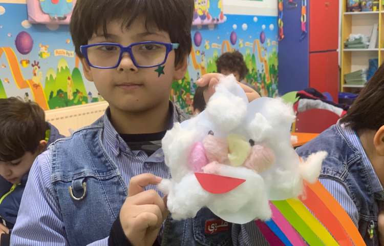 هنر-کاردستی رنگین کمان 2