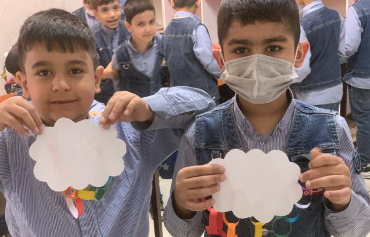 هنر-کاردستی رنگین کمان 2