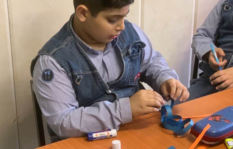 هنر-کاردستی رنگین کمان 2