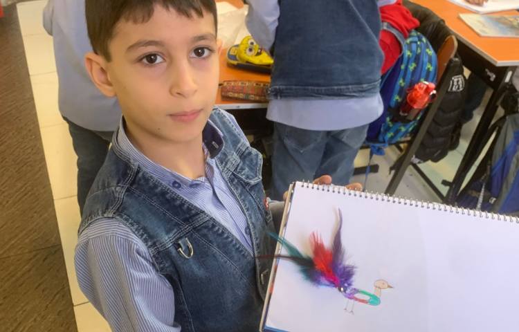 هنر-کاردستی پرنده 1