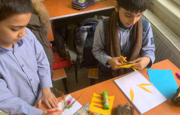 هنر-کاردستی پرنده 2