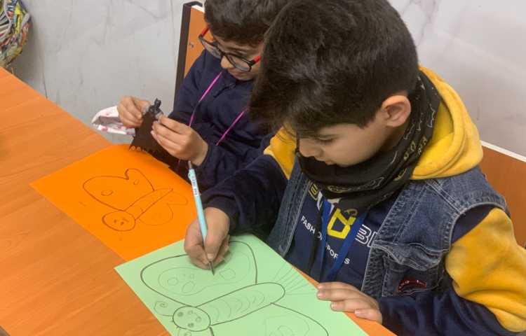 هنر-کاردستی پروانه 1