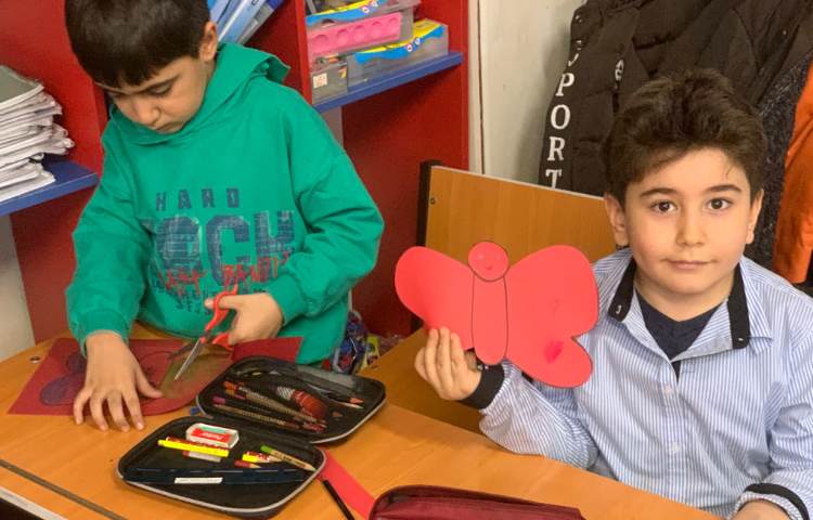 هنر-کاردستی پروانه 2