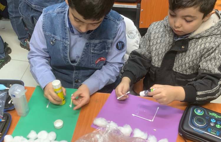 هنر-کلاژ منظره برفی 3