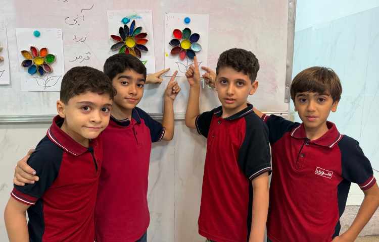 هنر -آشنایی با رنگ های اصلی و ساخت رنگ های جدید 4