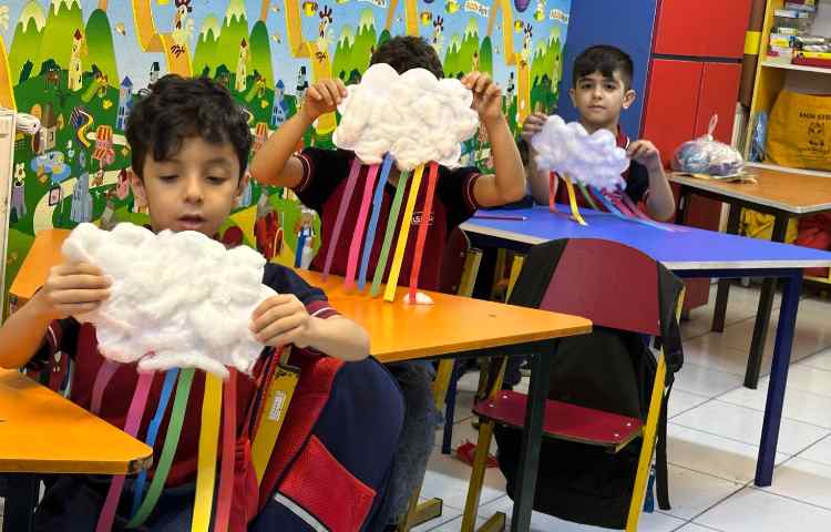 هنر- آموزش رنگین کمان 1