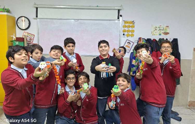 هنر: آموزش کاردستی مار 1404 4